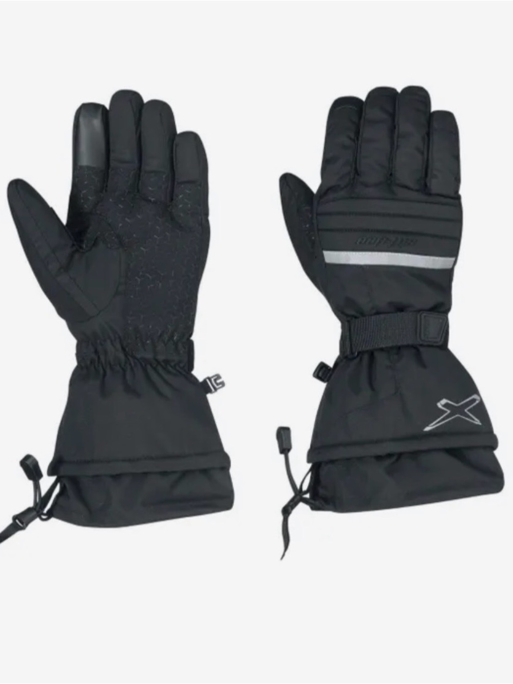 Ski-Doo Unisex Insulated Nylon X-Team Gloves - Size 3XL/ 3TG